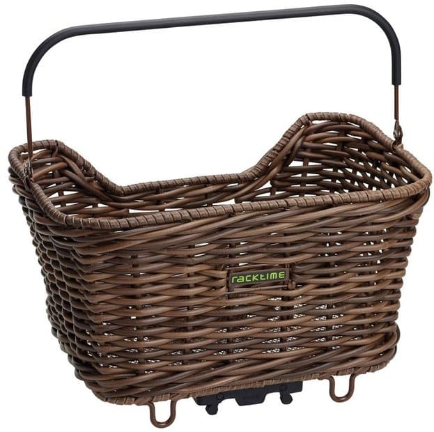Racktime Gepäckträgerkorb Baskit Willow, inkl. Snapit Adapter Braun Modell 2024