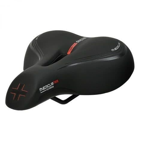 Wittkop Twin Medicus 3.0 City E-Bike Gel Sattel Schwarz Modell 2024