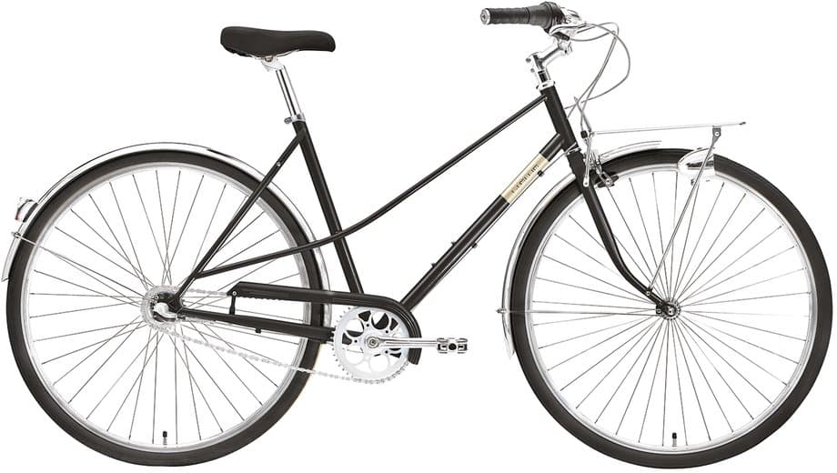 Creme Caferacer Lady Uno Schwarz Modell Aktion