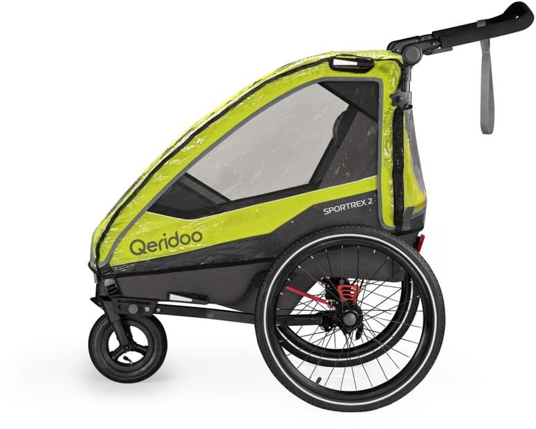 Qeridoo Regenschutz QUPA 2 / Sportrex 2 Transparent Modell 2025