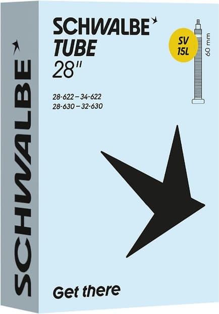 Schwalbe SV15L Schlauch 28 Zoll - 60 mm Schwarz Modell 2026
