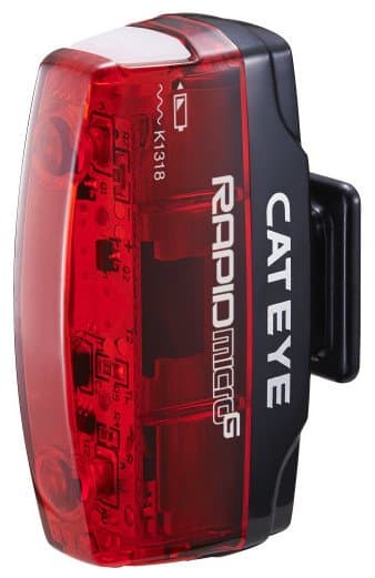 Cateye Micro G Akku Rücklicht Schwarz Modell 2027