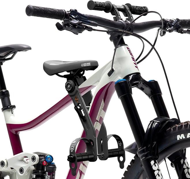 Kids Ride Shotgun 2.0 MTB Front Kindersitz/Lenker Combo Set Schwarz Modell 2026