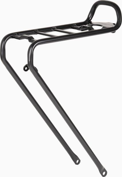 AtranVelo Vorderrad Gepäckträger Granny Front Schwarz Modell 2025