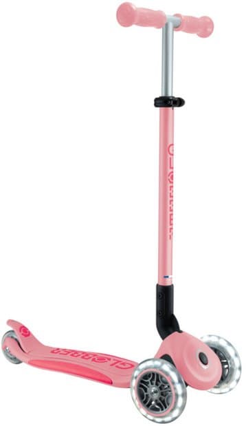 Globber Primo Foldable PLUS Lights, mit Leuchtrollen Pink Modell 2024