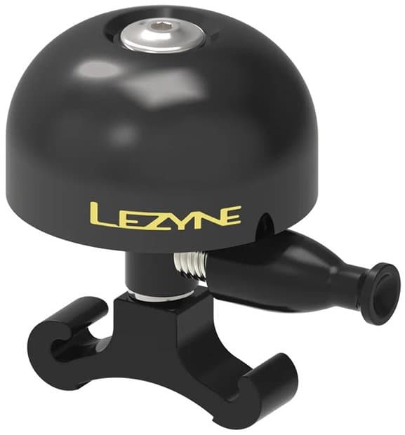 Lezyne Fahrradklingel Classic Brass - Medium Schwarz Modell 2024