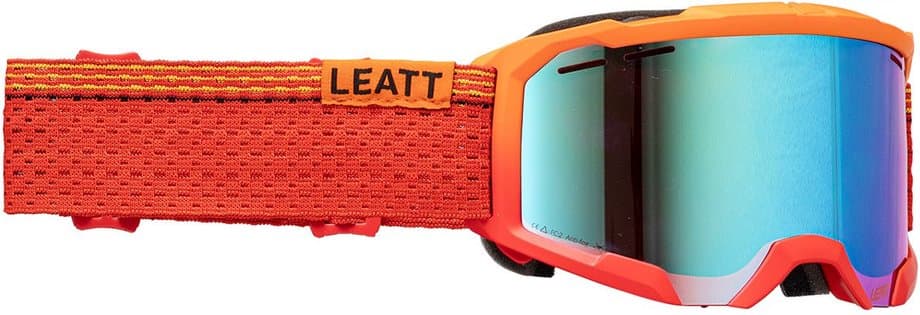 Leatt Velocity MTB 4.0 X-FLow Goggle - Red Blue/Iriz UC Rot Modell 2025