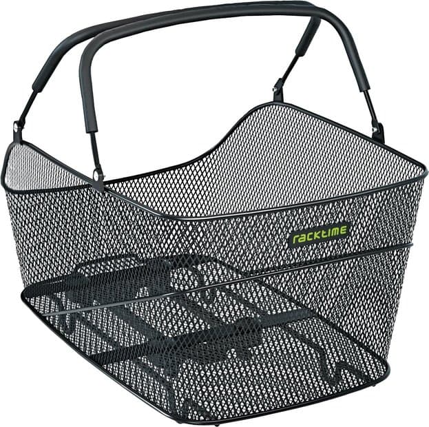 Racktime Gepäckträgerkorb Baskit Trunk mid, inkl. Snapit Adapter Schwarz Modell 2024