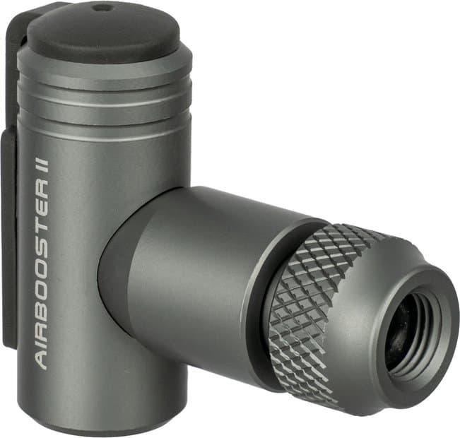 Topeak Airbooster II CO2-Minipumpe inkl. 16g Kartusche Grau Modell 2026