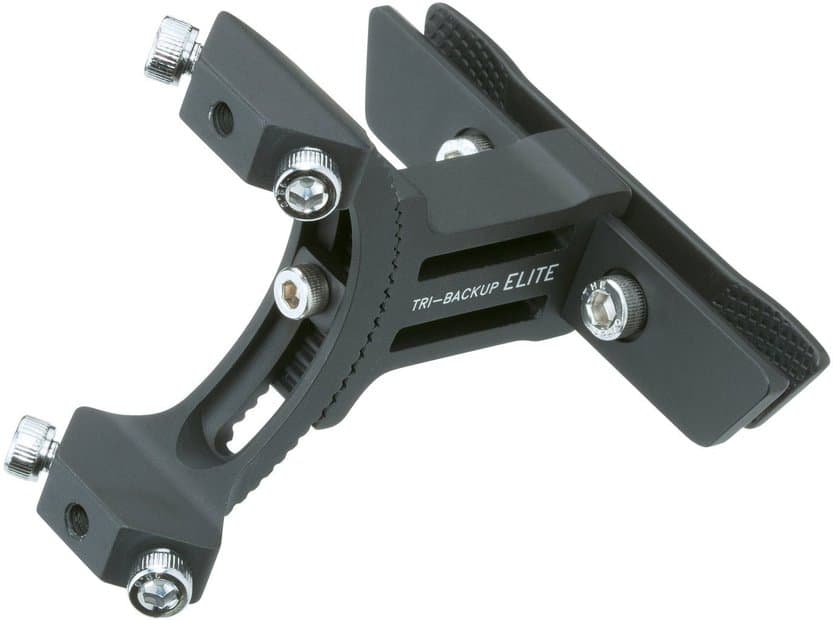 Topeak Omni-BackUp Elite Aero-Sattel Halterung für Flaschenhalter Schwarz Modell 2026