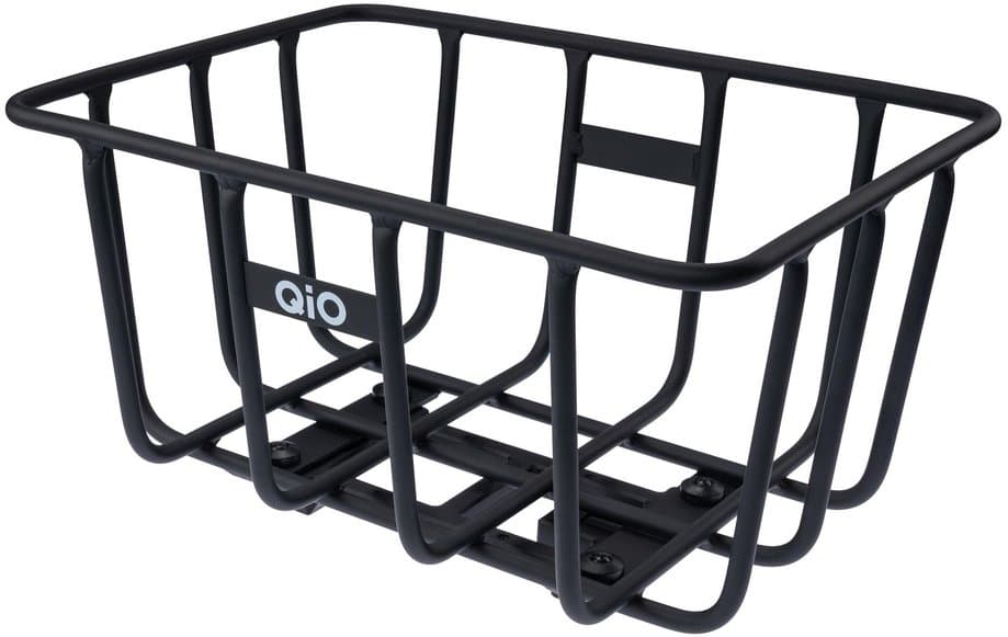 QiO Hinterradkorb Karl inkl. MIK 2.0 Adapter Schwarz Modell 2026