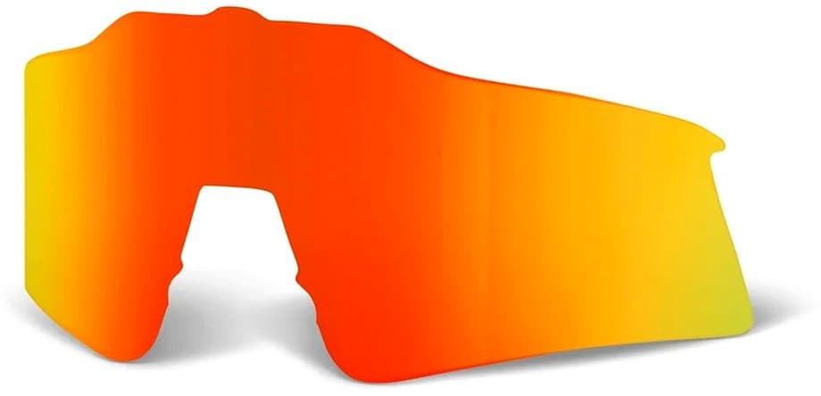 100 Percent Speedcraft SL Ersatzglas - HiPER Red Rot Modell 2025