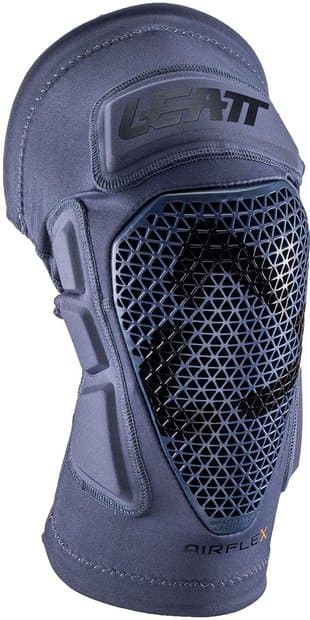 Leatt AirFlex Pro Knie Protektor Grau Modell Aktion