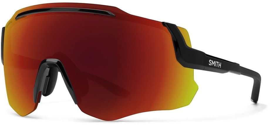 Smith Momentum Black - ChromaPop Red Mirror Schwarz Modell 2024