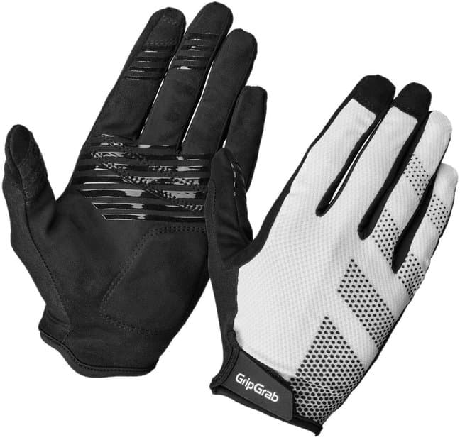 GRIPGRAB Ride RC Lite Padded Full Finger Summer Glove Weiß Modell 2026