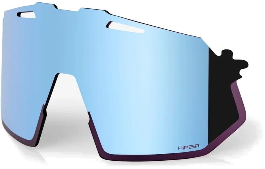 100 Percent Hypercraft SQ Ersatzglas - HiPER Polycarbonat Blue Blau Modell 2025