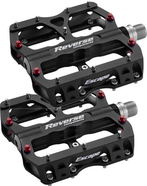 Reverse Components Escape Plattform Pedale Schwarz Modell 2026