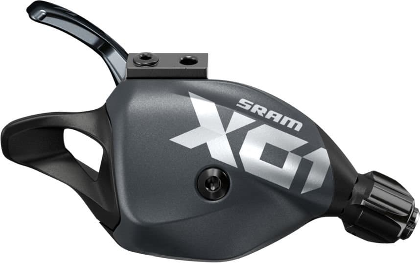SRAM Trigger X01 Eagle 12-fach, hinten Schwarz Modell Aktion