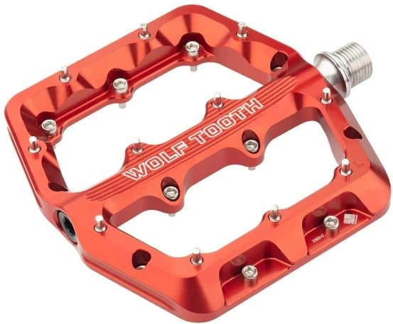 Wolftooth Waveform Plattform Pedale - large Rot Modell 2026