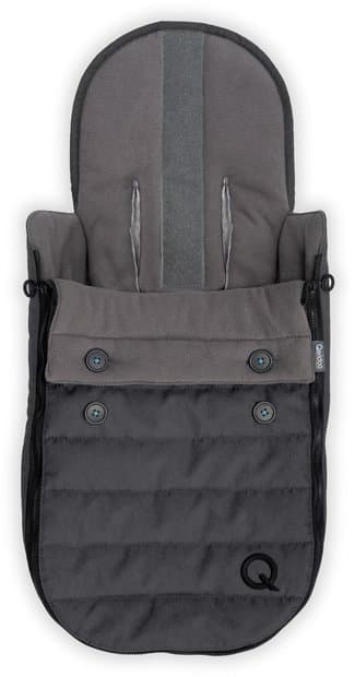 Qeridoo Fußsack light Grau Modell 2025