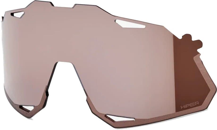 100 Percent Hypercraft XS Ersatzglas - HiPER Pc Crimson Silver Silber Modell 2025