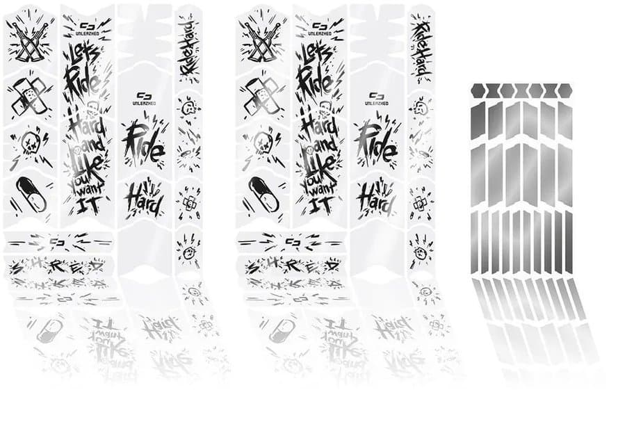 Unleazhed Rahmenschutzfolie Kids BPK01 Ride It black glossy Schwarz Modell 2026