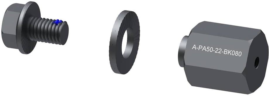 Qeridoo Polygonadapter - 5x0,8 Schwarz Modell 2025