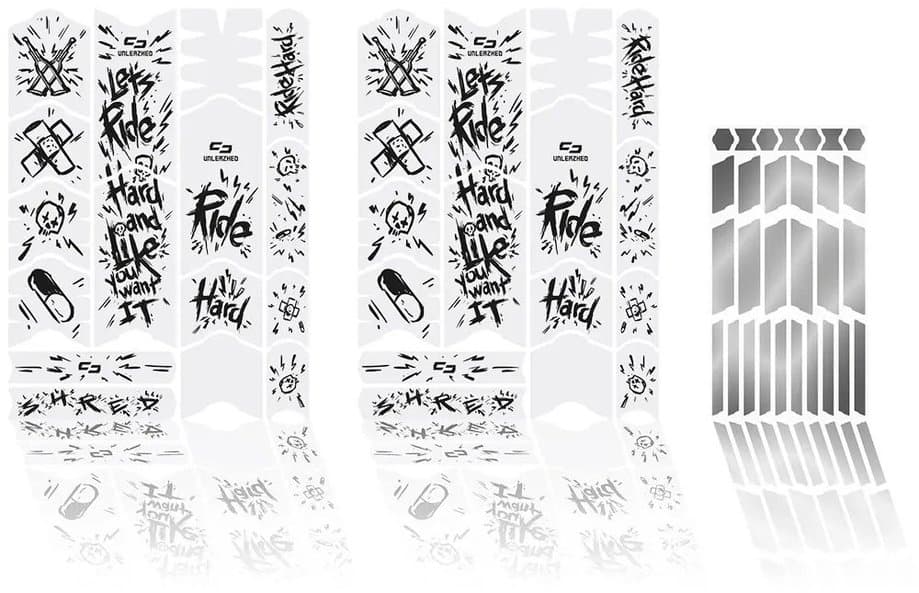 Unleazhed Rahmenschutzfolie Kids BPK01 Ride It black matt Schwarz Modell 2026