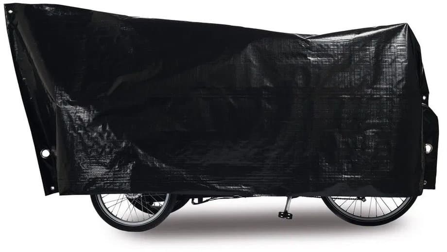 VK Fahrradschutzhülle Cargo Bike, mit 2 Ösen Schwarz Modell 2024