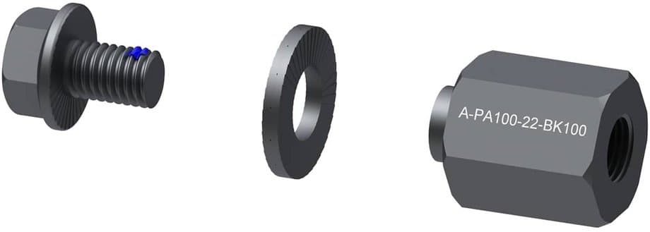 Qeridoo Polygonadapter - 10x1 Schwarz Modell 2025