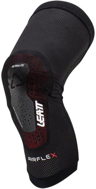 Leatt AirFlex UltraLite Knie Protektor Schwarz Modell Aktion