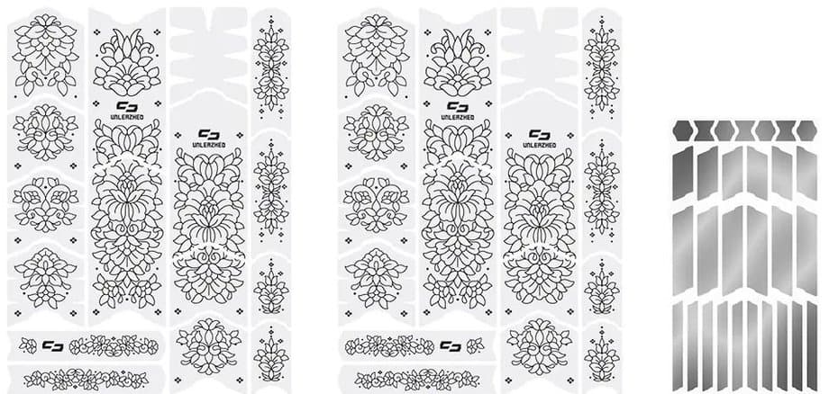 Unleazhed Rahmenschutzfolie Kids BPK01 Filigree black matt Schwarz Modell 2026