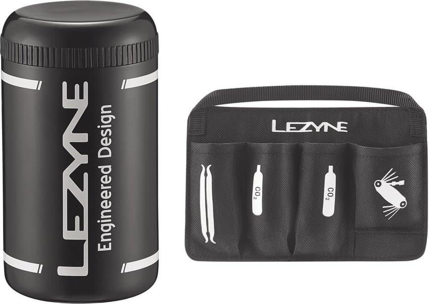 Lezyne Werkzeugdose Flow Caddy mit Organizer Schwarz Modell Aktion