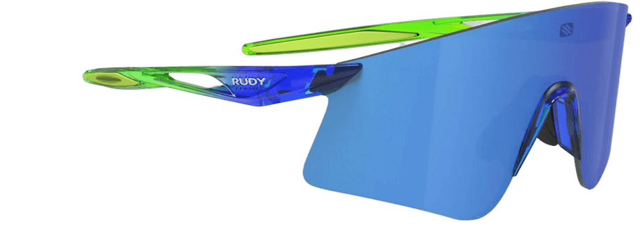 Rudy Project Astral X Multilaser Blue - Crystal Blue / Green Fluo Gloss Blau Modell 2026