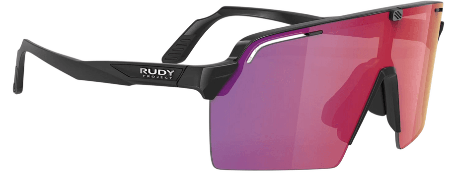 Rudy Project Spinshield Pro Multilaser Red - Black Gloss Schwarz Modell 2026