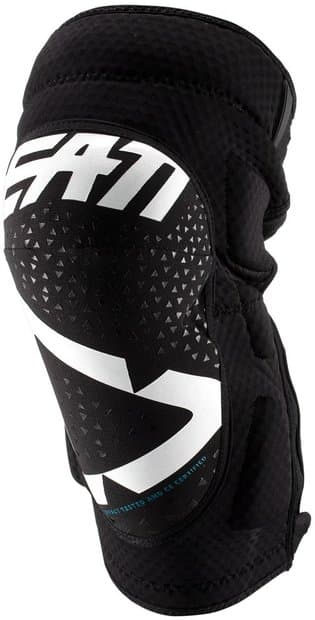 Leatt Knee Guard 3DF 5.0 Zip Weiß Modell 2025