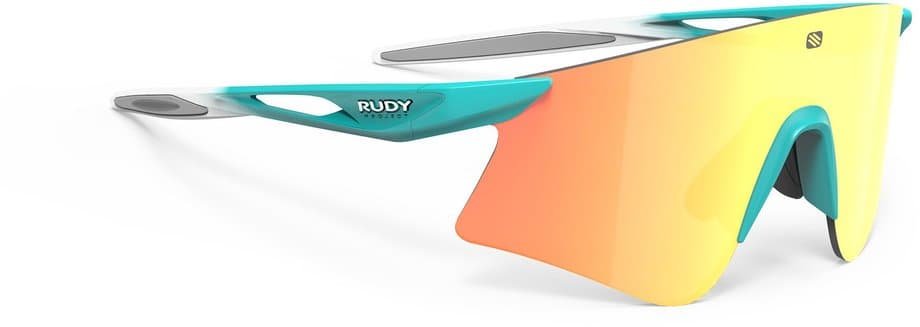 Rudy Project Astral Emerald Faded White Matte - Multilaser Orange Weiß Modell 2024