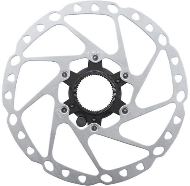 Shimano Bremsscheibe RT-EM600 STEPS Center-Lock, 180 mm mit Magnet Silber Modell 2024