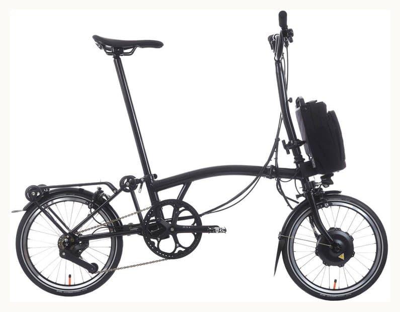 Brompton Electric C Line Urban Schwarz Modell 2025