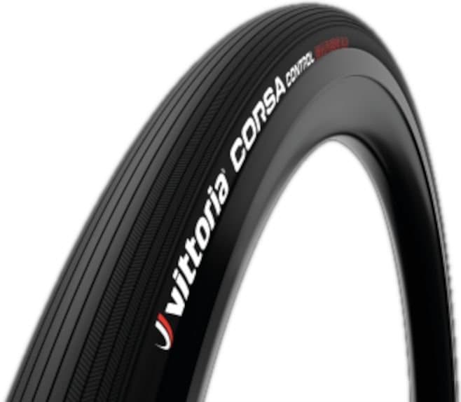 Vittoria Corsa Control TLR 700x28C Schwarz Modell Aktion