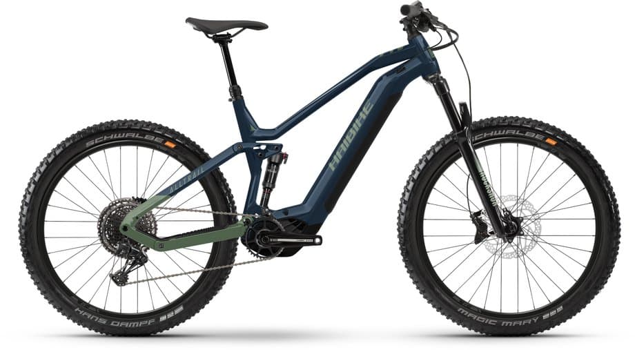 Haibike Alltrail 9 27.5 Blau Modell Aktion