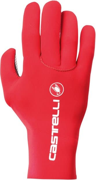 CASTELLI Diluvio C Langfinger Handschuhe Rot Modell 2024