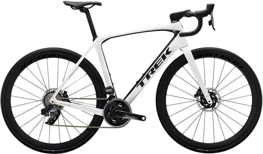 Trek Domane SLR 7 eTap Gen 4 Weiß Modell Aktion