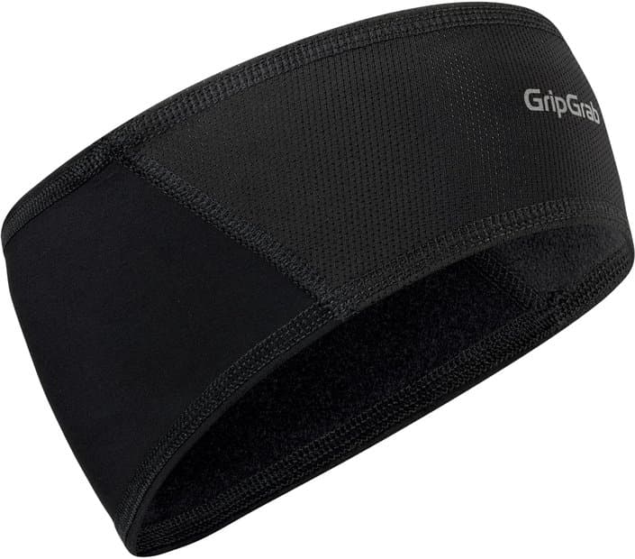 GRIPGRAB Thermo Windproof Winter Headband Schwarz Modell 2026