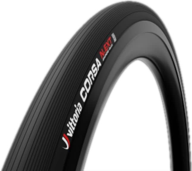 Vittoria Corsa N.EXT Faltreifen 32-622 Schwarz - TLR Rennradreifen mit Graphene 2.0