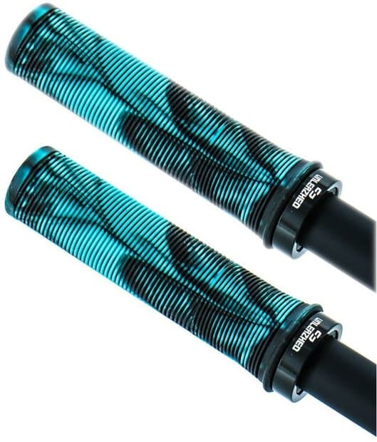 Unleazhed GRIP-G1 MTB Griffe Lock-On Türkis Modell 2026
