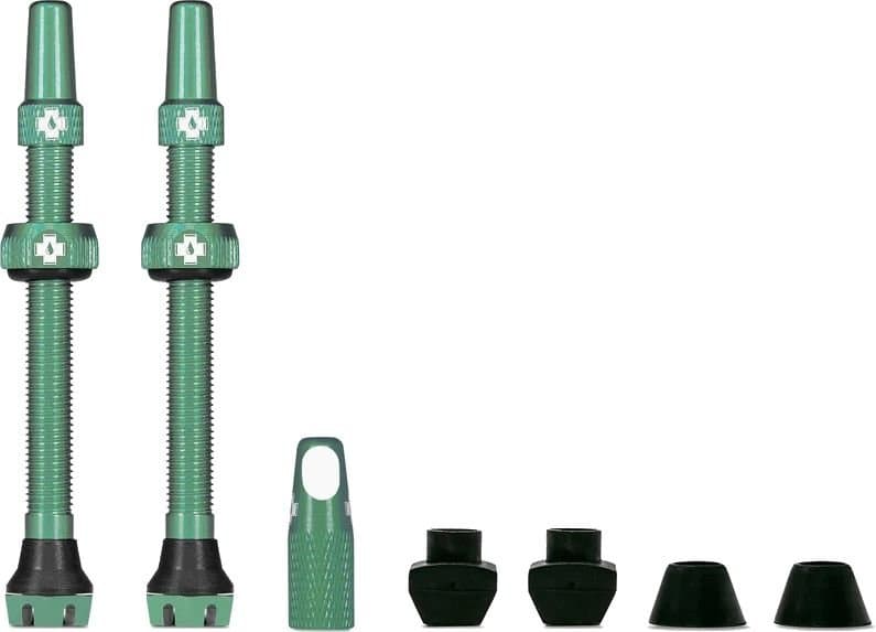 Muc-Off Tubeless Valve Kit V2 Universal for MTB & Road Türkis Modell 2026
