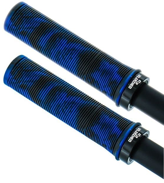 Unleazhed GRIP-G1 MTB Griffe Lock-On Blau Modell 2026