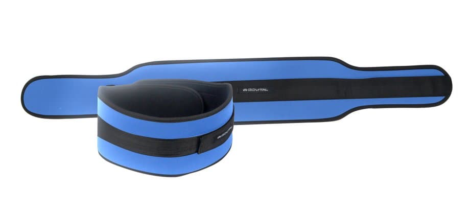 Govital Gewichtheber-Gürtel Blau Modell Aktion