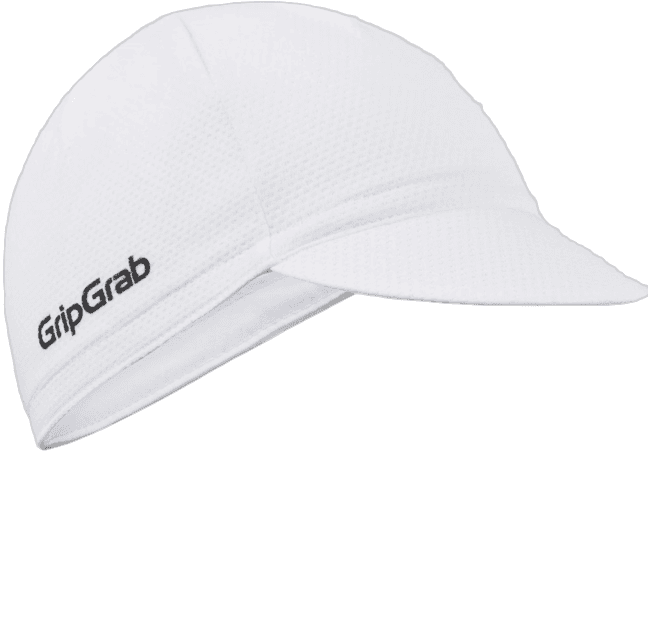 GRIPGRAB Lightweight Summer Cycling Cap Weiß Modell 2026
